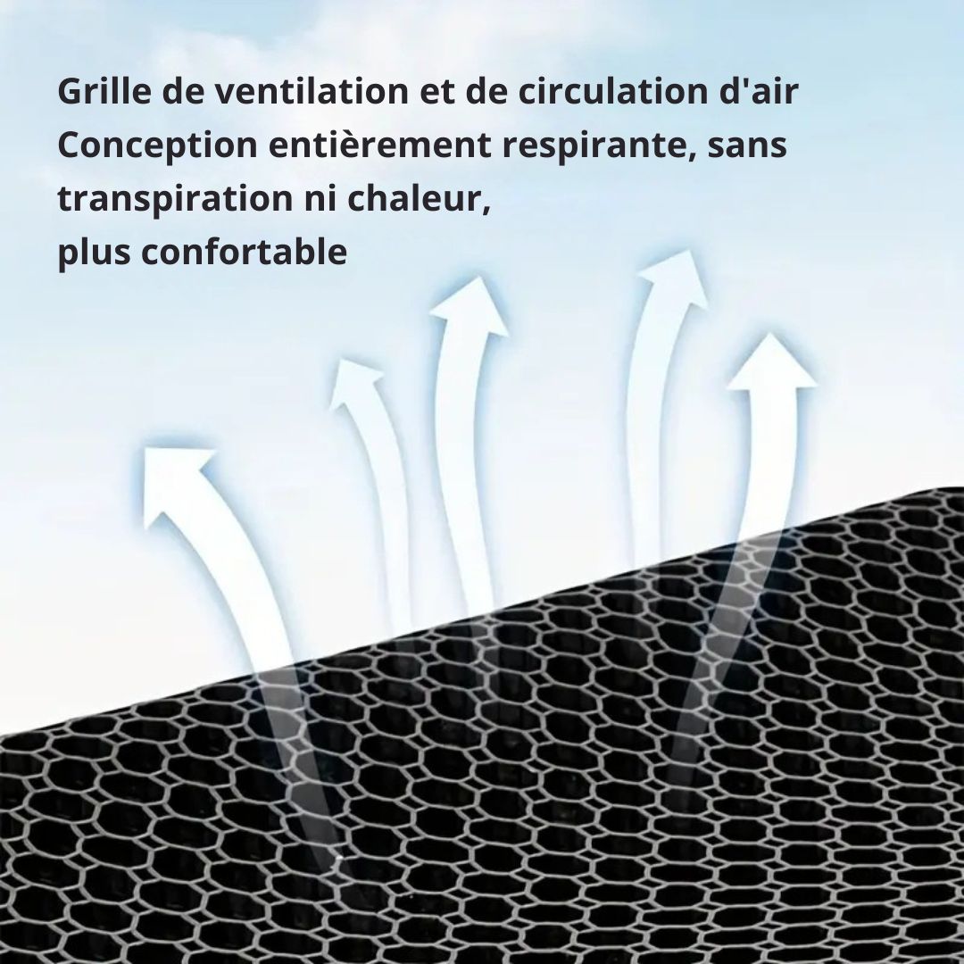 Oreiller Ergonomique Cervical en Forme de Nid d’Abeilles