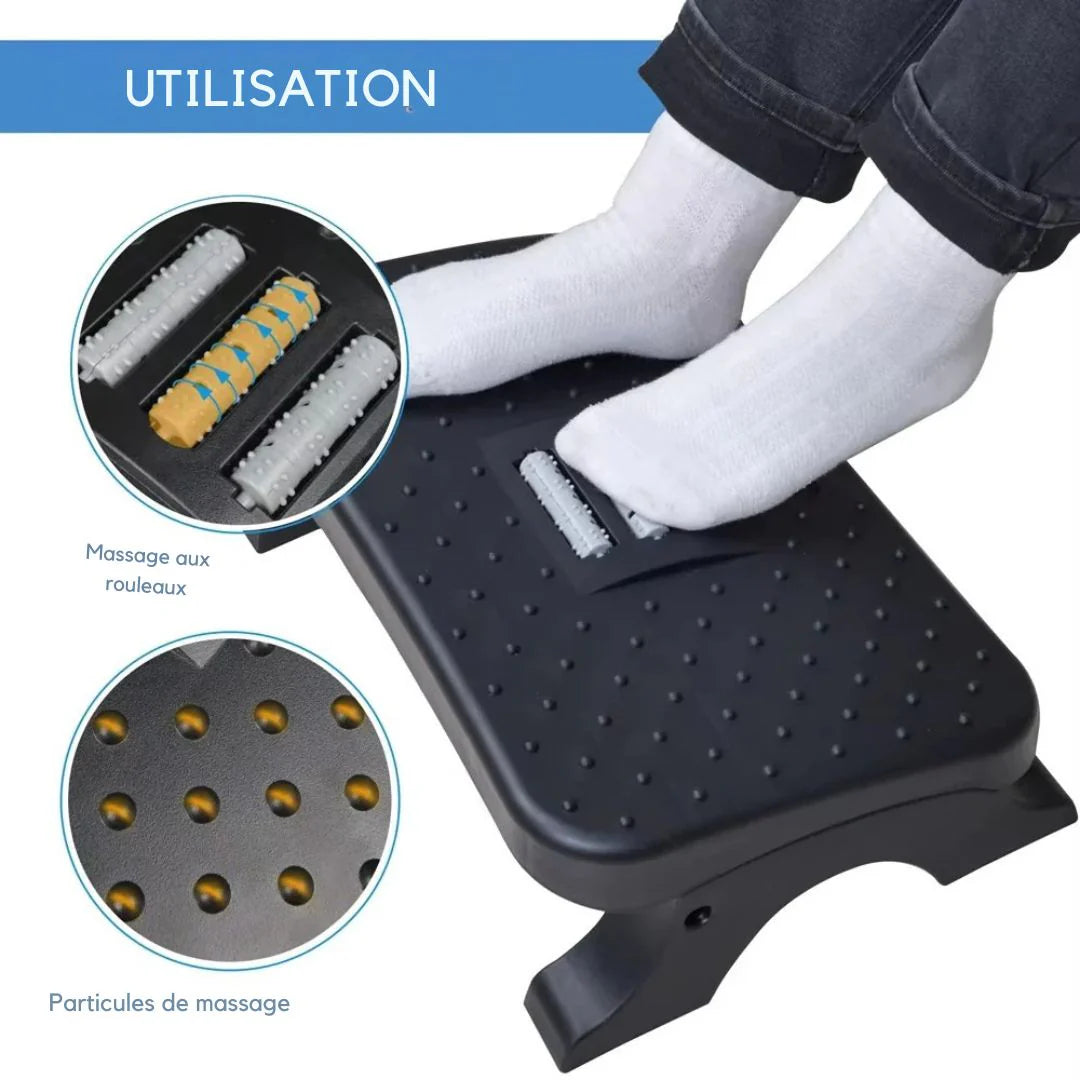 Repose-Pieds Ergonomique - Soulagement et Performance au Quotidien