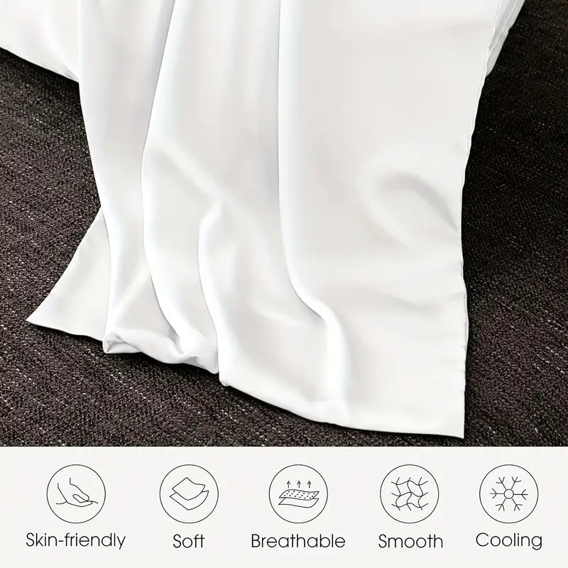 Taies d’Oreiller en Soie de Mûrier – L’Art de Dormir avec Élégance (Lot de 2)