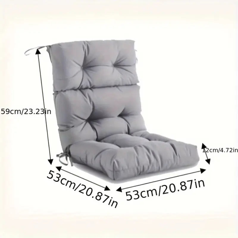 Coussin de Chaise en Rotin Tissé – Élégance & Confort Toutes Saisons