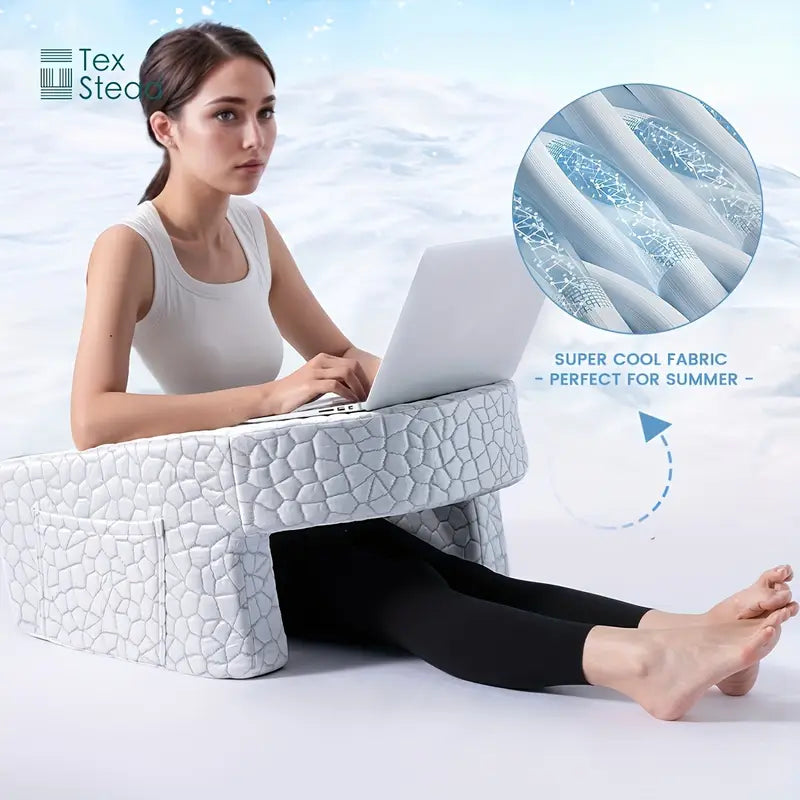 Oreiller de Lecture Extra Large avec Accoudoirs – Soutien Ergonomique