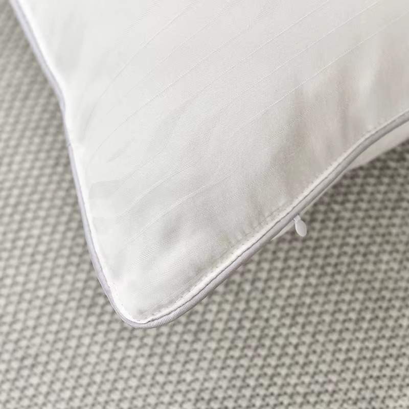 Oreiller de Luxe en Soie de Mûrier – Anti-acariens & Ultra-Doux