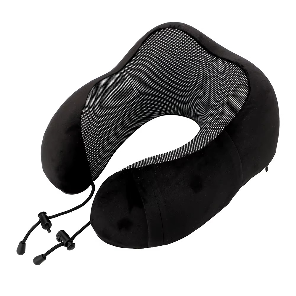Oreiller de Voyage Cervical en Forme de U – Mousse à Mémoire de Forme