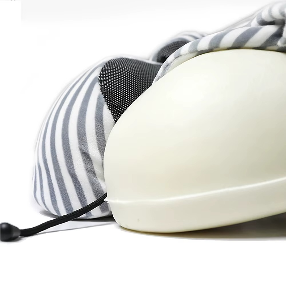 Oreiller de Voyage Cervical en Forme de U – Mousse à Mémoire de Forme