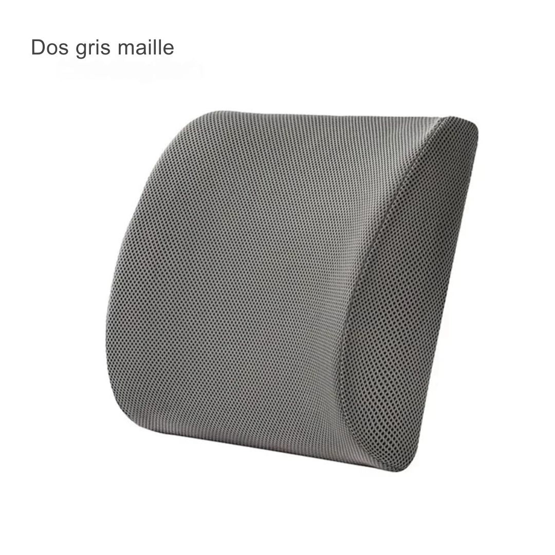 Coussin lombaire en mousse à mémoire de forme Coussin orthopédique Soulagement des maux de dos Coussin lombaire en mousse à mémoire de forme Coussin orthopédique Soulagement des maux de dos
