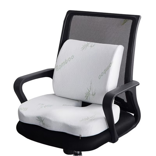 Coussin Orthopédique Mémoire de Forme 2-en-1 – Confort & Soulagement Intégral